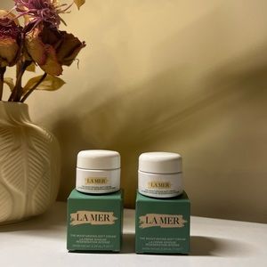 2✖️La mer moisturizing soft cream